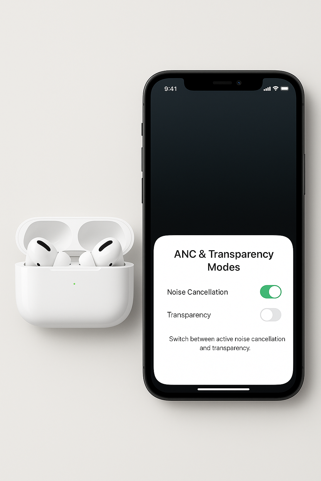 RealPods AIRPODS PRO 2nd Generation - 100% ANC WITH WARRANTY